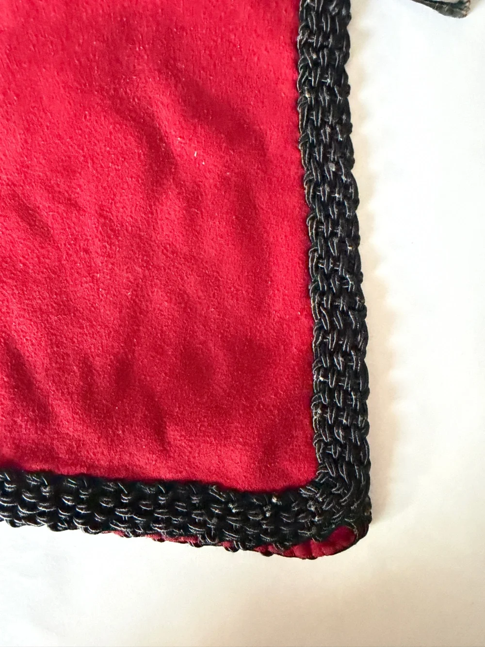 **VINTAGE** Women’s Red Suede Elbow Length Gloves